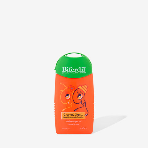 Biferdil CHAMPÚ Trío para Niños 3 en 1  250 ml