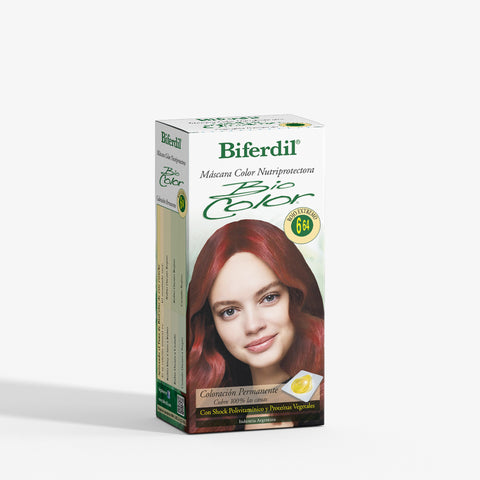 Biferdil Coloración Bio Color Máscara Nutriprotectora color Rojo Extremo KIT