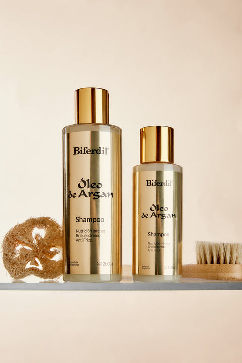 Shampoo Óleo de Argán anti frizz 100 ml