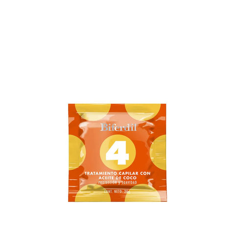 Tratamiento Capilar Con Aceite de Coco Nº 4 x 20 ml